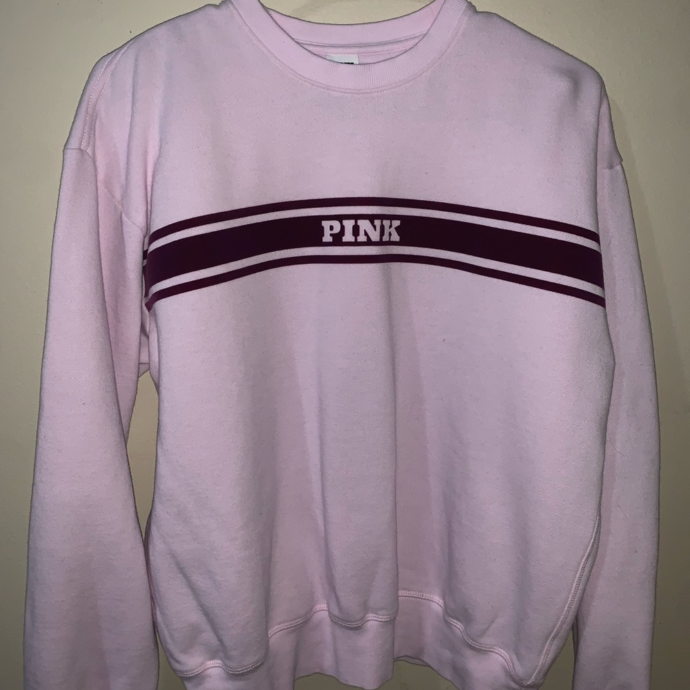 PINK Victoria's Secret Light Pink Crewneck